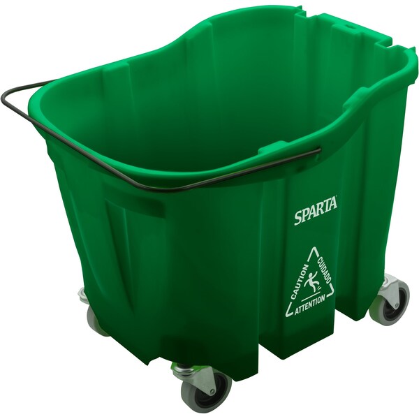 Cubeta para trapeador Carlisle Foodservice, solo la cubeta, 35qt, verde - 7690409