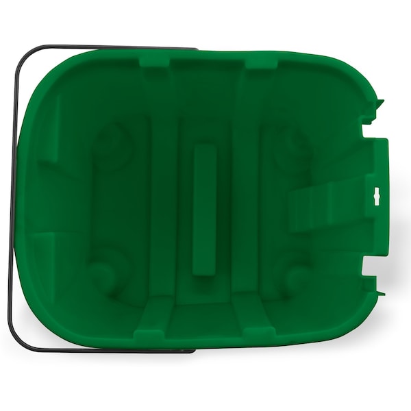 Cubeta para trapeador Carlisle Foodservice, solo la cubeta, 35qt, verde - 7690409