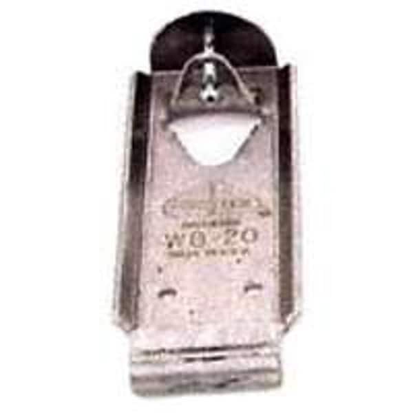 Soporte de Pared Fortex Fortiflex, Aluminio, Para: Cubetas Planas FB-120 y FB-124 - WB-20