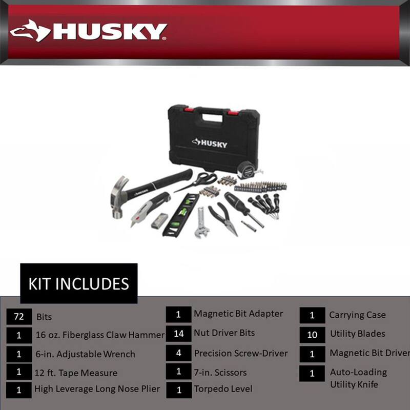 Juego de 110 piezas para propietarios de Husky - 90834
