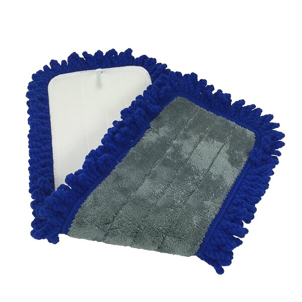Trapeadores de polvo con flecos Monarch Brands con respaldo de gancho y lazo - 24 pulgadas, 72 unidades - M840024-CS