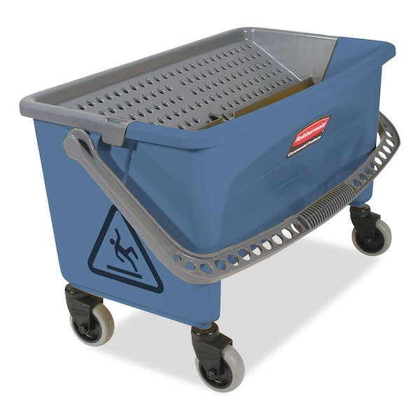 Rubbermaid Comercial 3 gal Azul/Negro, Plástico - FGQ93000BLUE