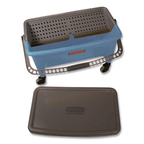Rubbermaid Comercial 3 gal Azul/Negro, Plástico - FGQ93000BLUE