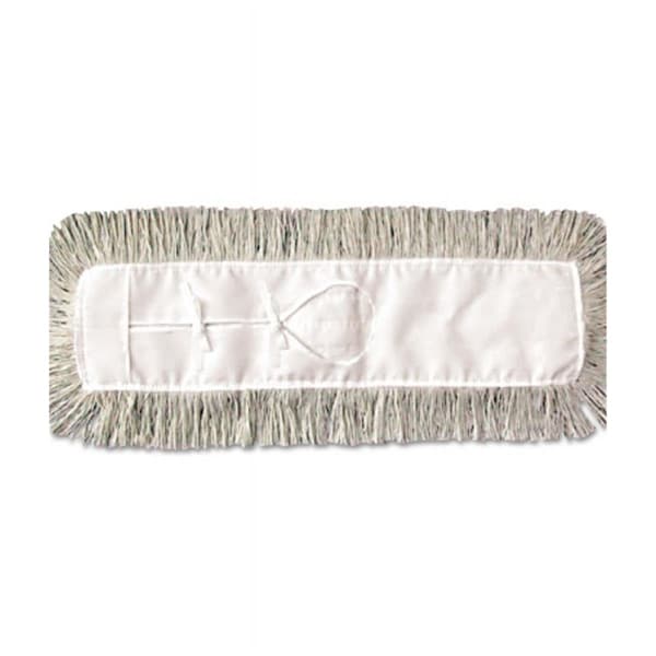 Cabeza de trapeador Pinpoint 18 x 3 pulgadas - Blanco - Polvo y Algodón - PI3193398