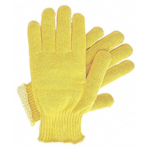 Guantes resistentes al corte de Mcr Safety, nivel de corte A3, 7 ga., amarillos, L - 9367L