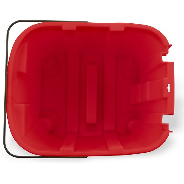 Cubeta para trapeador Carlisle Foodservice, 35qt, Roja - 7690405