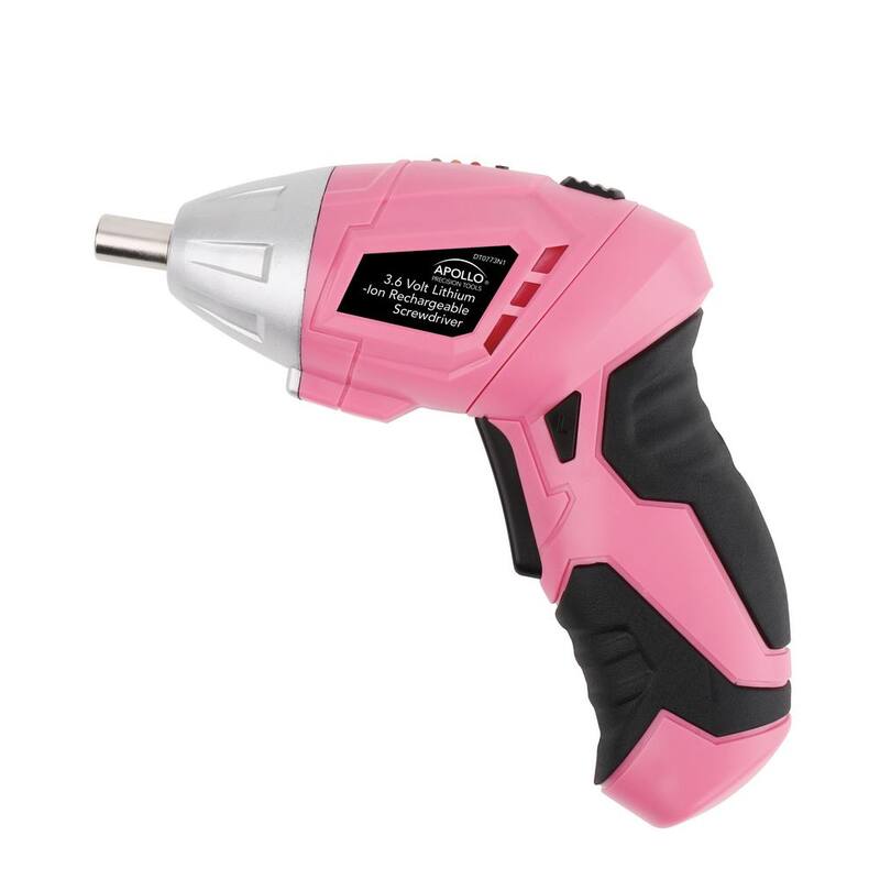 Kit de herramientas para el hogar de 135 piezas Apollo en color rosa - DT0773n1