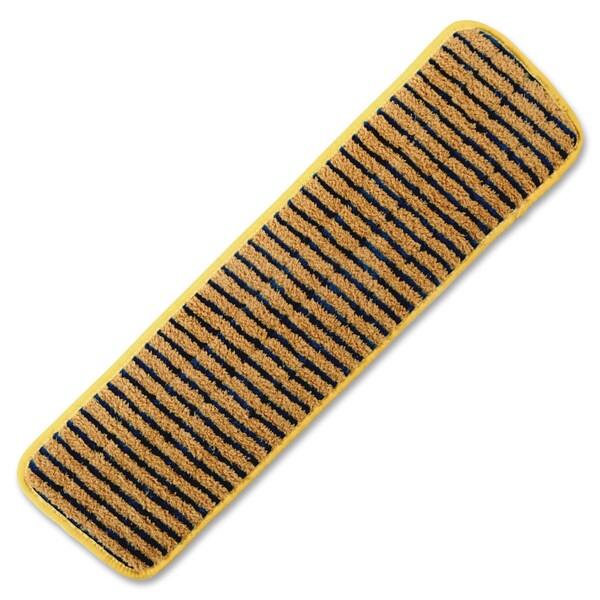 Trapo Húmedo Comercial de Microfibra Super Scrubber de Rubbermaid, Hygen, 18" Amarillo, Paquete de 6 - RCPQ81000YL