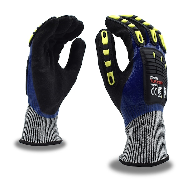 Guantes de alto rendimiento Cordova con resistencia al corte, acero y vidrio, TUF-COR IMPACT, M - 3726TPRM