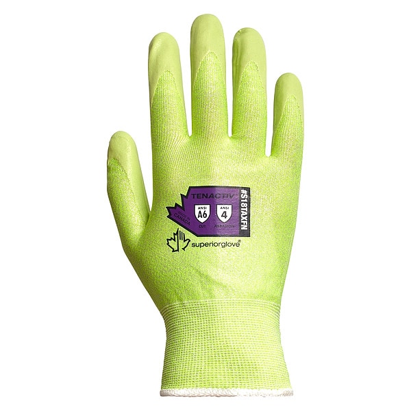 Guantes de tejido Tenactiv, Nivel de corte A6, calibre 18 - S18TAXFN-5