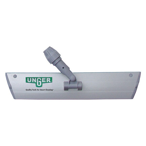 Sujetador de mopa plana Unger 15-3/4 in L, color gris - SV40G