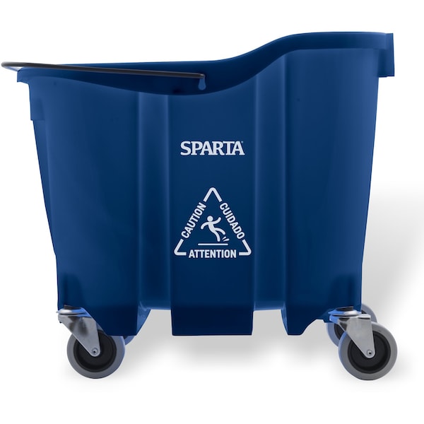 Cubo para trapeador Carlisle Foodservice, solo el cubo, 35 qt, azul - 7690414