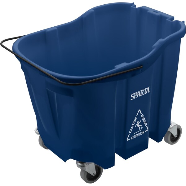 Cubo para trapeador Carlisle Foodservice, solo el cubo, 35 qt, azul - 7690414