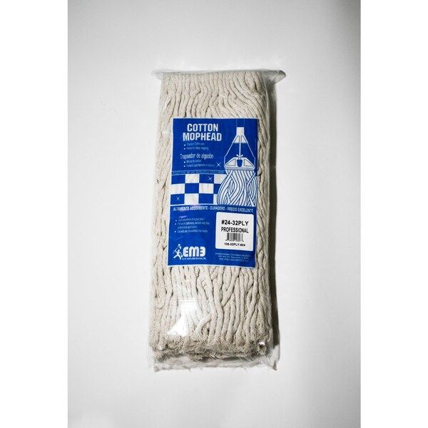 Recambio de Traperos de Algodón para Traperos y Escobas Elite #24 1 pz - 108-32PLY-#24