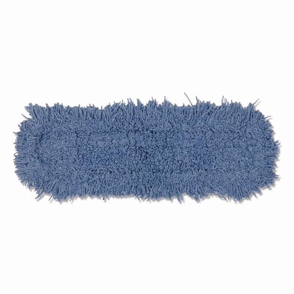 Cabeza de mopa para polvo comercial Rubbermaid, mezcla sintética, ancho de 48 pulgadas, azul - FGJ25700BL00
