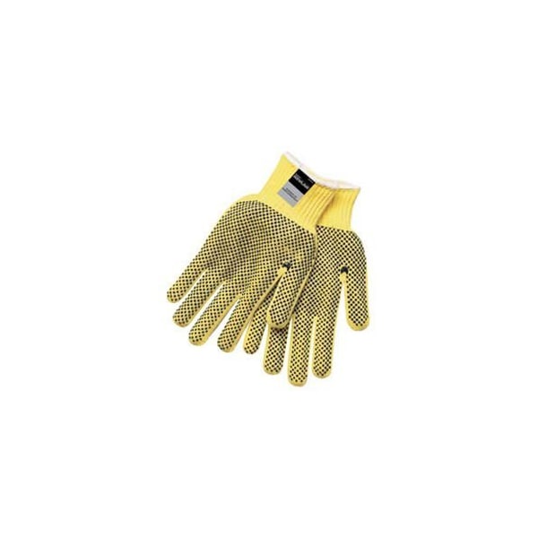 Guantes Mcr Safety Kevlar® con puntos de PVC de dos lados, MCR Safety, Extra Grande, 1 par, 9366XL - 9366XL