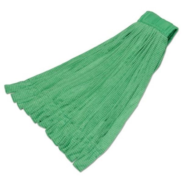 Cabezales para trapeador de microfibra Skilcraft Sticky Situation de 7.5 x 21 pulgadas, color verde - ST2659491