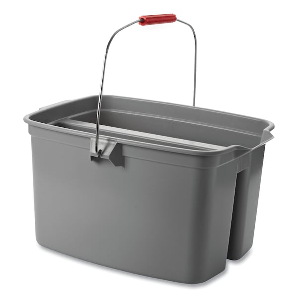 Rubbermaid Comercial 19 qt Gris, Plástico - FG262888GRAY