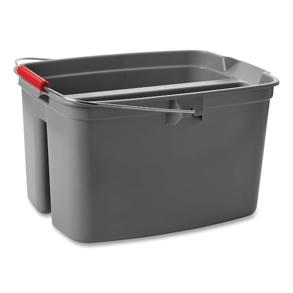 Rubbermaid Comercial 19 qt Gris, Plástico - FG262888GRAY