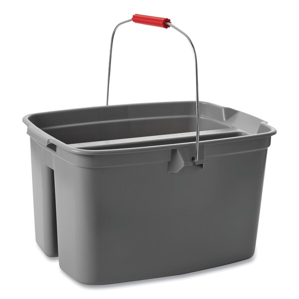 Rubbermaid Comercial 19 qt Gris, Plástico - FG262888GRAY