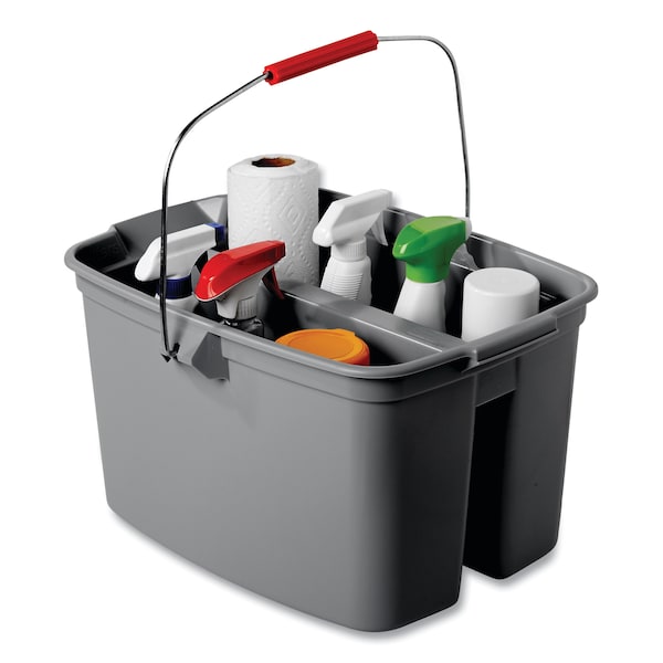 Rubbermaid Comercial 19 qt Gris, Plástico - FG262888GRAY