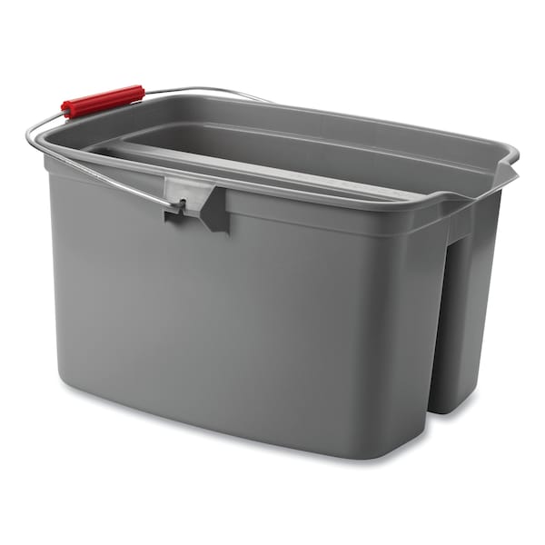 Rubbermaid Comercial 19 qt Gris, Plástico - FG262888GRAY