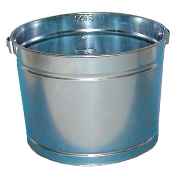 Magnolia Brush Manufacturers Inc Magnolia Brush 455-5QT Cubeta Metálica Galvanizada de 5Qt - 455-5QT