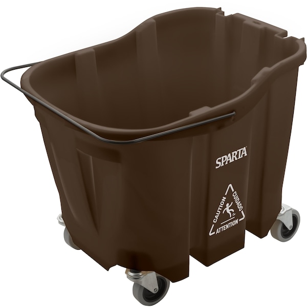 Cubeta para trapeador Carlisle Foodservice, 35qt, café - 7690401