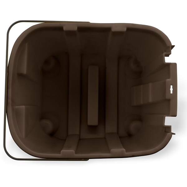 Cubeta para trapeador Carlisle Foodservice, 35qt, café - 7690401