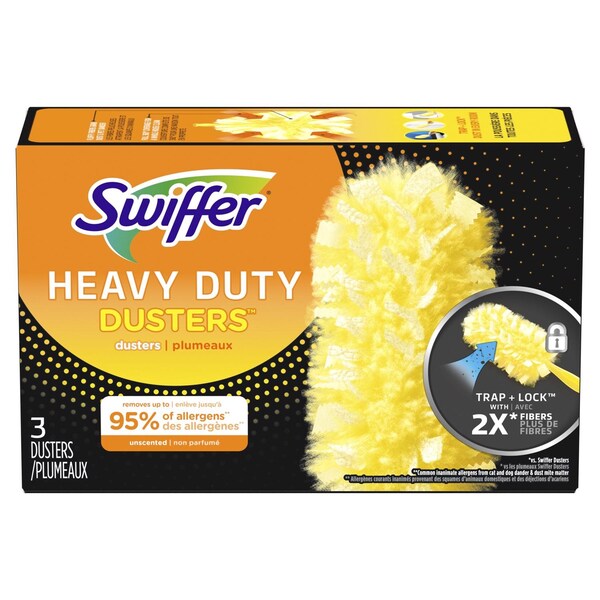 Plumero Swiffer Swiffer 360 Heavy Duty Dusters Recambio de Plumero de Microfibra de Uso Rudo 3 pk - 3700092807