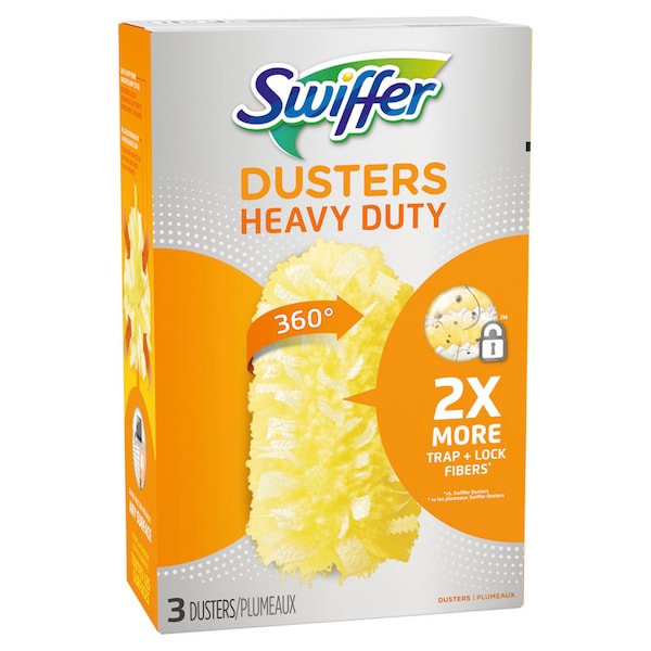 Plumero Swiffer Swiffer 360 Heavy Duty Dusters Recambio de Plumero de Microfibra de Uso Rudo 3 pk - 3700092807