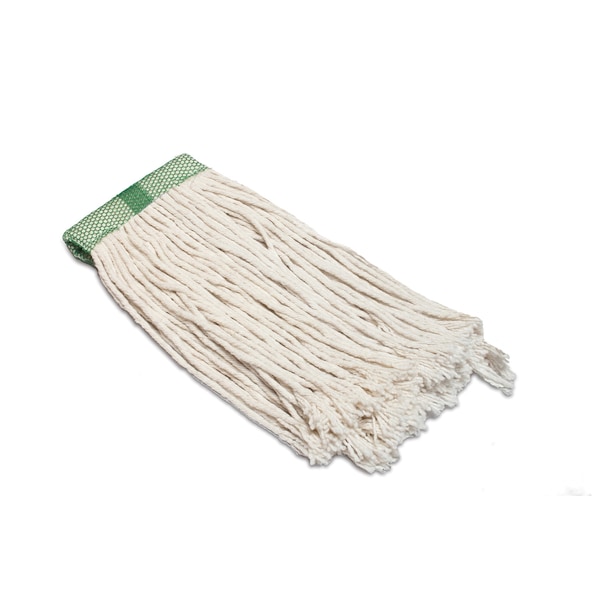 Trapo trapeador Malish de punta cortada, 18 oz de peso seco, rojo, algodón, paquete de 24 - 40514