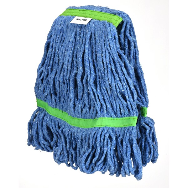 Alpine Industries 1in Head and Tail Bands Blue Loop End 24oz Cotton Mop Head, Green, 2PK - ALP302-02-1G-2PK
Alpine Industries 1 pulgada Cabeza y Cola Bandas Azul Loop End 24oz Cabeza de Trapeador de Algodón, Verde, 2 paquetes - ALP302-02-1G-2PK