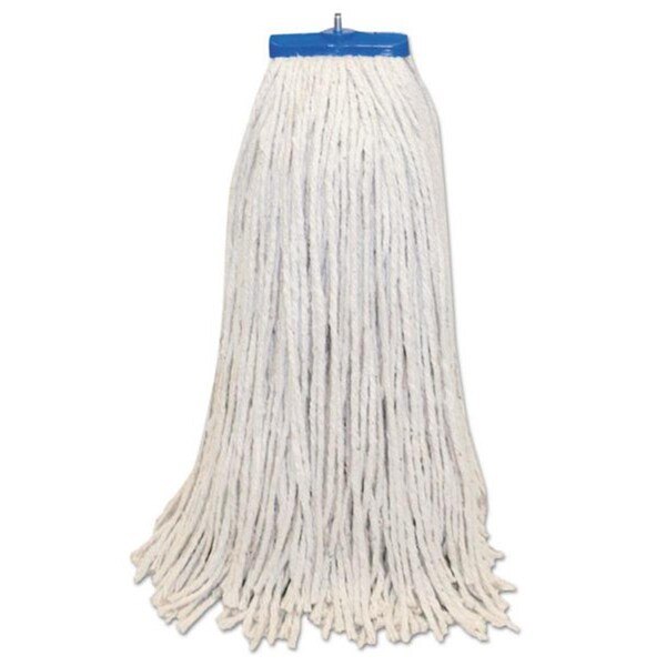 Producto: Pinpoint 24 oz Fibra de Algodón Lie-Flat & Mop Head - Blanco - 12 Por Caja - PI3484875