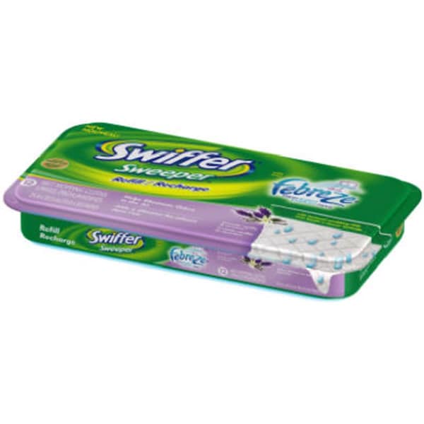Swiffer 15845 Wet Febreze, 12 unidades - SW574431