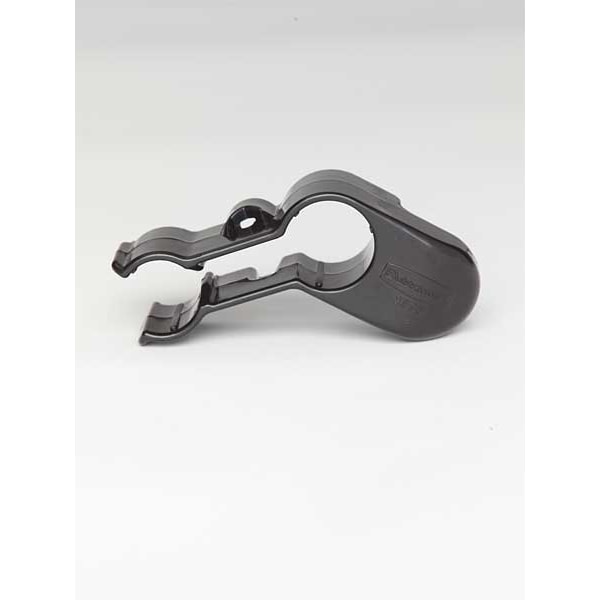 Soporte para Perchas Rubbermaid Commercial, Plástico, Negro, 4 pulg. - FG253500BLA