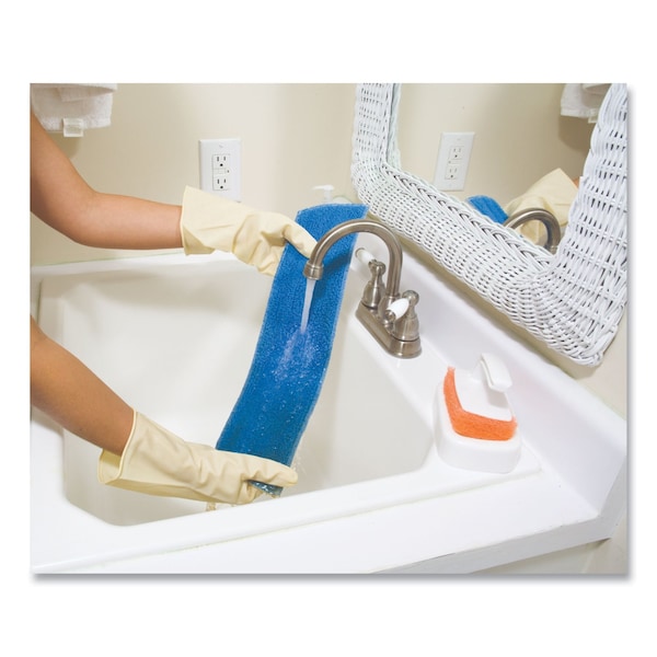 Trapeador húmedo comercial Rubbermaid, Azul, Microfibra - FGQ40900BL00