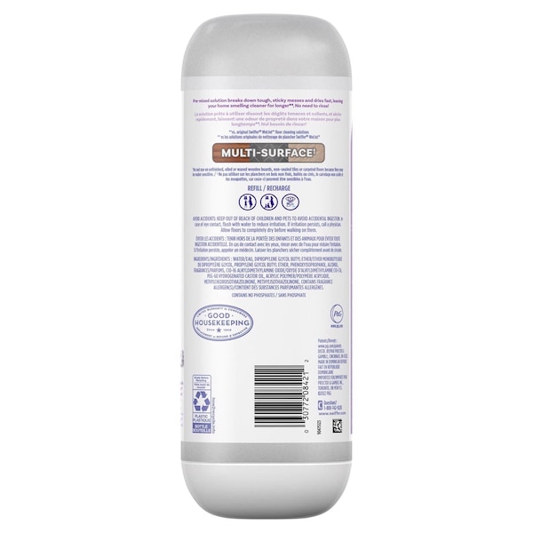 Mopa Swiffer Power Mop con aroma a lavanda, limpiador líquido multiusos para pisos 25.3 oz - 80374081