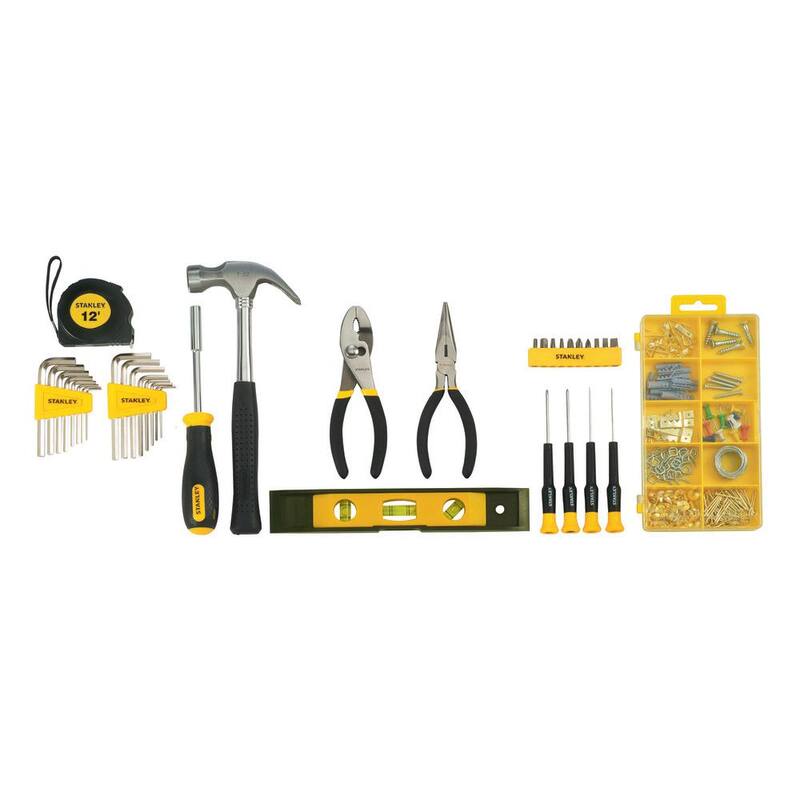 Set de herramientas para propietarios de viviendas Stanley (38 piezas) con bolsa - STMT74101