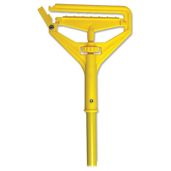 Mango para trapeador Genuine Joe, Conexión Deslizable, Amarillo, Plástico - GJO80160