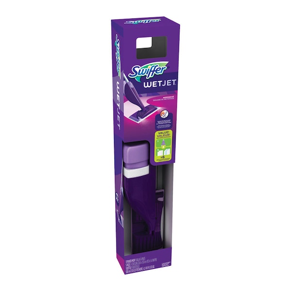 Kit de trapeador húmedo Swiffer WetJet de 11 pulgadas W - 037000928102