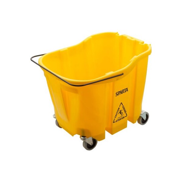 Cubeta para trapeador Carlisle Foodservice Sparta, capacidad de 35 qt, amarilla - 7690404