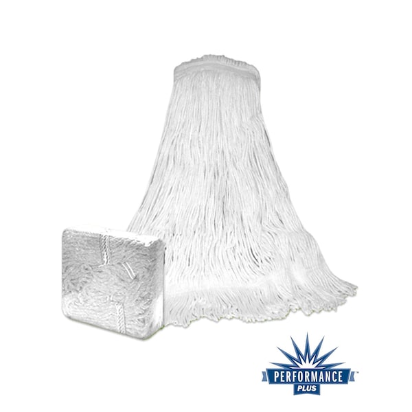 Trapo Performance Plus Fantail, 24 oz de peso en seco, natural, algodón, paquete de 12 - P15024