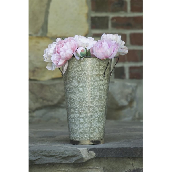 Balde de flores vintage para jardín Gaibu - Grande - GA643737