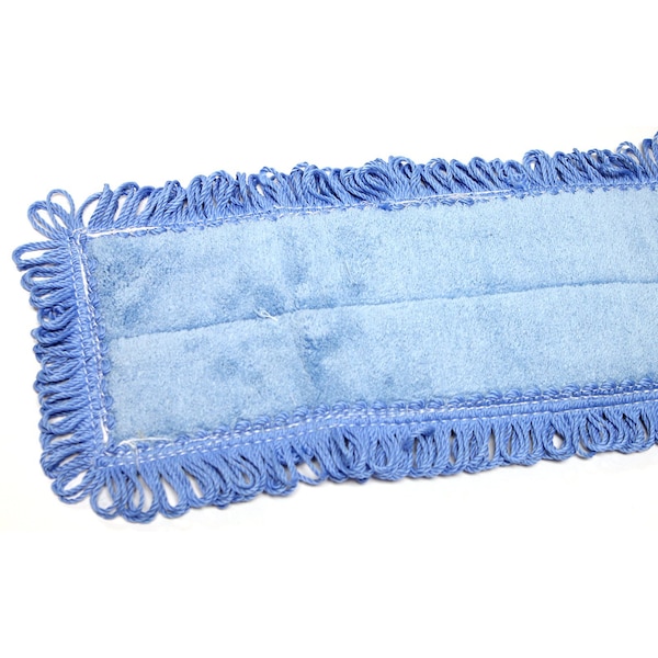 Trapeador de polvo de microfibra Brush Man, 5" X 24", paquete de 12 - DM-MF-5X24