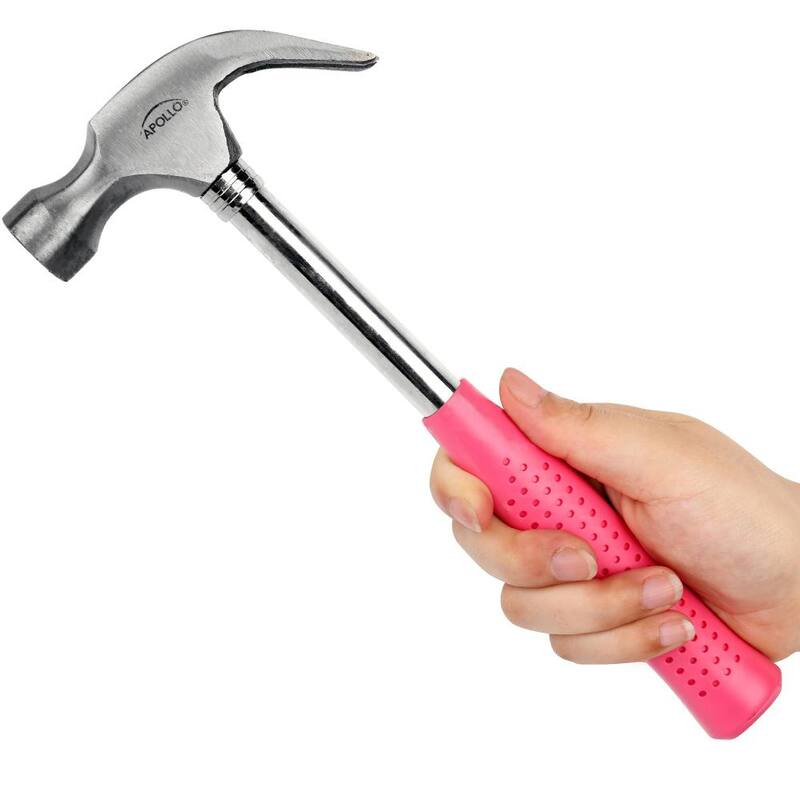 Juego de herramientas generales Apollo en color rosa (39 piezas) - DT9706P
