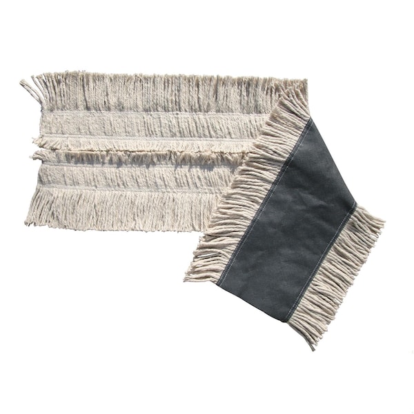 Trapeador de polvo desechable pretratado de 24 pulgadas Nexstep Commerical Products, natural, paquete de 12 - 96026