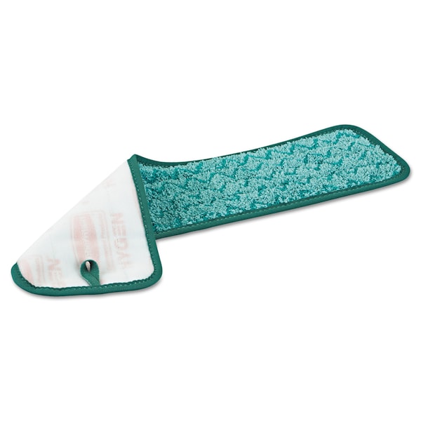 Trapo para polvo Rubbermaid Commercial de 18 1/2 pulgadas de ancho x 5 1/2 pulgadas de profundidad x 1/2 pulgada de altura, verde, de microfibra - FGQ41200GR00