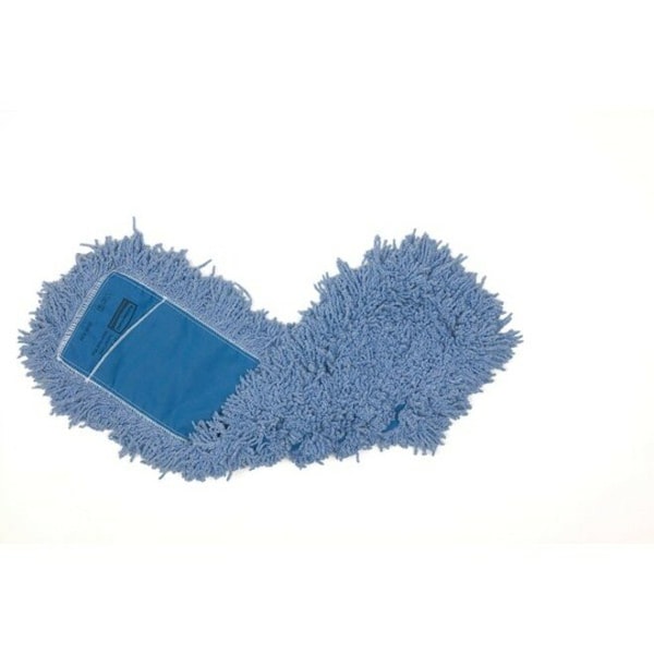 Cabeza de trapeador Loop-End de 24 pulgadas de largo, azul, de algodón/sintético de Rubbermaid Commercial - FGJ25300BL00