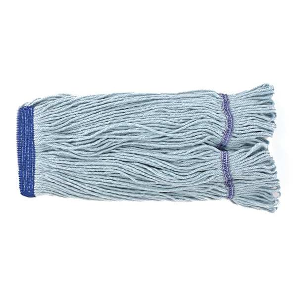 Trapo húmedo de 5 pulgadas Odell, peso en seco de 16 onzas, conexión de cambio rápido, extremo en bucle, azul, PET - 1200S/AZUL